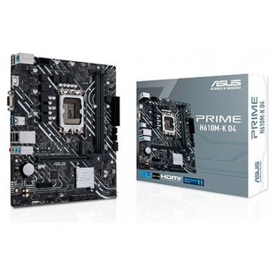 PLACA BASE ASUS PRIME H610M-K D4 en Huesoi