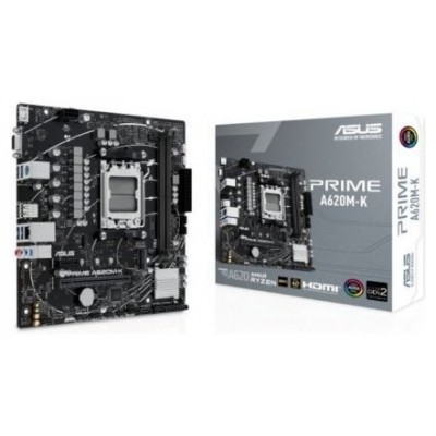 ASUS PRIME A620M-K AMD A620 Zócalo AM5 micro ATX (Espera 4 dias) en Huesoi