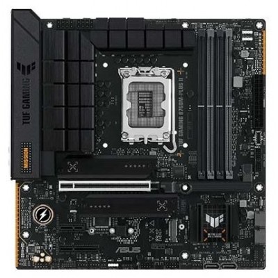 PLACA ASUS TUF GAMING B760M-PLUS II,INTEL,1700,B760,4DDR5,128GB,HDMI+DP,4SATA+2M.2,5USB 3.2+1USB-C,2.5GB,MATX (Espera 4 dias) en Huesoi