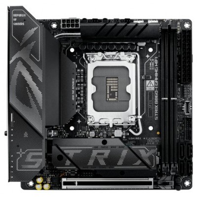 ASUS ROG STRIX B860-I GAMING WIFI Intel B860 LGA 1851 (Socket V1) mini ITX (Espera 4 dias) en Huesoi