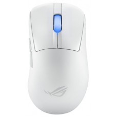 ASUS ROG Keris II Ace Wireless AimPoint White ratón mano derecha RF Wireless + Bluetooth + USB Type-A Óptico 42000 DPI (Espera 4 dias) en Huesoi