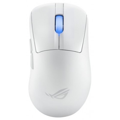 ASUS ROG Keris II Ace Wireless AimPoint White ratón mano derecha RF Wireless + Bluetooth + USB Type-A Óptico 42000 DPI (Espera 4 dias) en Huesoi