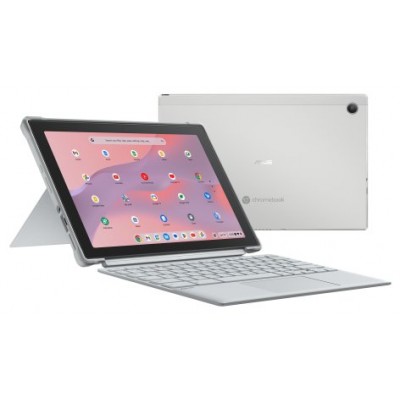 ASUS Chromebook CM30 Detachable CL3001DM2A-R70323 - Ordenador Portátil 10.51" WUXGA (ARM Cortex Kompanio 520, 8GB RAM, 128GB eMMC, ARM Mali-G52 MC2, ChromeOS) Plata Niebla - Teclado QWERTY español (Espera 4 dias) en Huesoi
