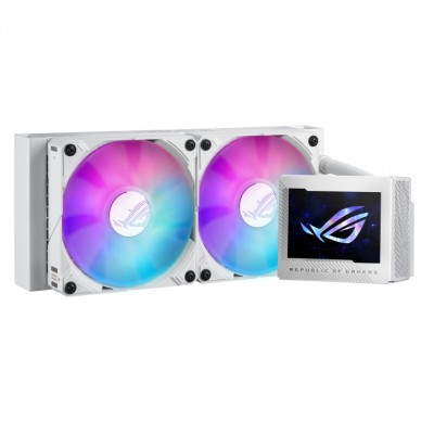ASUS ROG RYUJIN III 240 ARGB White Edition Procesador Sistema de refrigeración líquida todo en uno 12 cm Blanco 1 pieza(s) (Espera 4 dias) en Huesoi