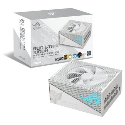 ASUS ROG -STRIX-1000G-AURA-WHITE-GAMING unidad de fuente de alimentación 1000 W 24-pin ATX ATX Blanco (Espera 4 dias) en Huesoi