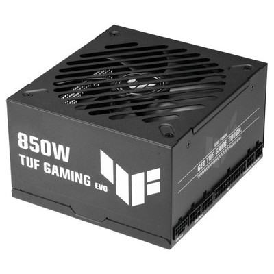 FUENTE ALIMENTACION ASUS TUF-GAMING-850G-EVO,850W, 80+ GOLD, ATX 3.0 COMPATIBLE, MILITARY-GRADE COMPONENTS, DUAL BALL BEARING, AXIAL-TECH FAN, PCB COATING, 10 YEAR WARRANTY) (Espera 4 dias) en Huesoi