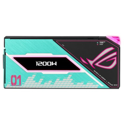 ASUS ROG -THOR-1200P3-MIKU unidad de fuente de alimentaci&oacute;n 1200 W 20+4 pin ATX ATX Multicolor (Espera 4 dias) en Huesoi
