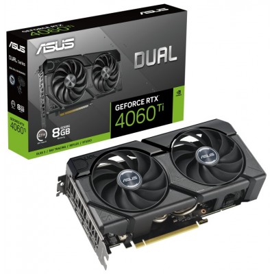 ASUS Dual -RTX4060TI-8G-EVO NVIDIA GeForce RTX 4060 Ti 8 GB GDDR6 (Espera 4 dias) en Huesoi