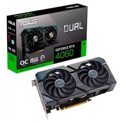 TARJETA GRAFICA ASUS DUAL RTX 4060 OC 8GB V2 GDDR6 BULK en Huesoi