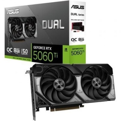 ASUS VGA NVIDIA DUAL RTX 5060 TI O8G DDR7 en Huesoi ASUS VGA NVIDIA DUAL RTX 5060 TI O8G DDR7 en Huesoi
