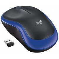 RATON LOGITECH M185 AZUL en Huesoi