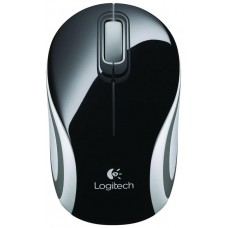 Logitech Ratón Mini M187 Inalámbrico Negro en Huesoi