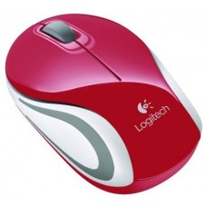 RATON LOGITECH M187 ROJO en Huesoi