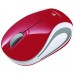 RATON LOGITECH M187 ROJO en Huesoi