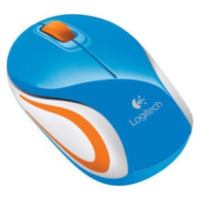 RATON LOGITECH M187 MINI INALAMBRICO AZUL (Espera 4 dias) en Huesoi