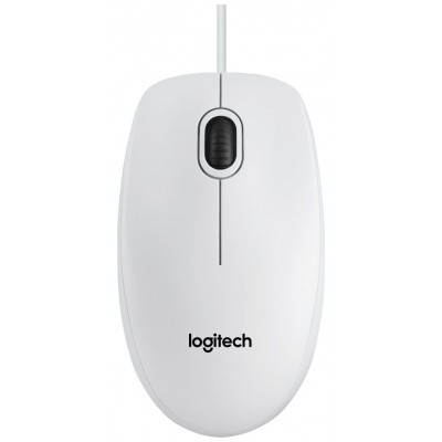 RATON LOGITECH B100 BLANCO en Huesoi