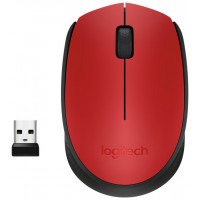 RATON LOGITECH M171 ROJO en Huesoi