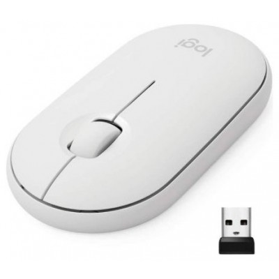 RATON LOGITECH M350 RF INALAMBRICO BLANCO en Huesoi