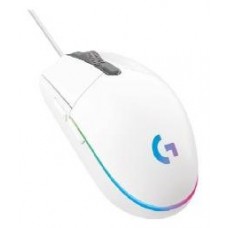 LOGITECH  RATON G203 LIGHTSYNC BLANCO GAMING 8.000 DPI 6 BOTONES en Huesoi