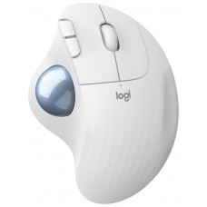 LOGITECH Raton Trackball Inalambrico ERGO M575/ Hasta 2000 DPI/ Blanco Crudo en Huesoi