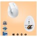 LOGITECH Raton Inalambrico 6 botones Ergonomico, Vertical, Videojuegos color Blanco crudo en Huesoi