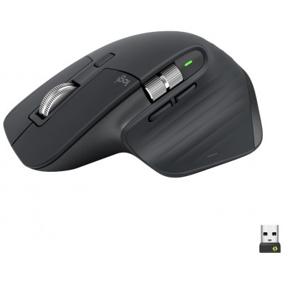 MOUSE LOGITECH WIRELESS Y BLUETOOTH MX MASTER 3S LASER en Huesoi
