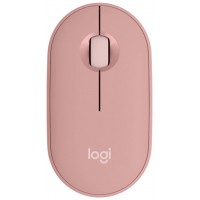 RATON LOGITECH PEBBLE MOUSE M350S ROSA BLUETOOTH en Huesoi