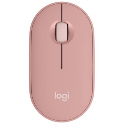 RATON LOGITECH PEBBLE MOUSE M350S ROSA BLUETOOTH en Huesoi