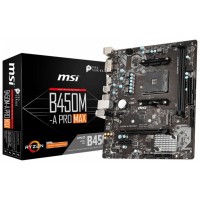 MSI B450M-A PRO MAX placa base AMD B450 Zócalo AM4 micro ATX (Espera 4 dias) en Huesoi