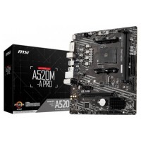 MSI A520M-A PRO placa base AMD A520 Zócalo AM4 micro ATX (Espera 4 dias) en Huesoi