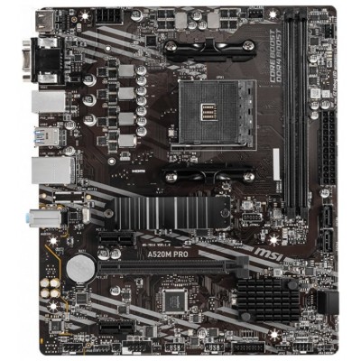 MSI A520M PRO placa base AMD A520 Zócalo AM4 micro ATX (Espera 4 dias) en Huesoi