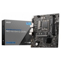 PLACA BASE MSI PRO H610M-G D4 1700 MATX 2XDDR4 en Huesoi