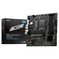 PLACA MSI PRO B760M-P 4xDDR5 HDMI, DP, VGA, SOCKET1700, GEN 14, 13, 12 (Espera 4 dias) en Huesoi