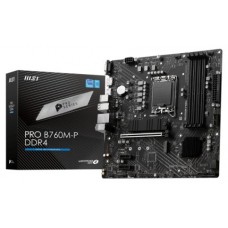 PLACA MSI PRO B760M-P,INTEL,1700,B760,4DDR5,192GB,VGA+HDMI+DP,4SATA+2M.2,4USB3.2,GBLAN,MATX (Espera 4 dias) en Huesoi