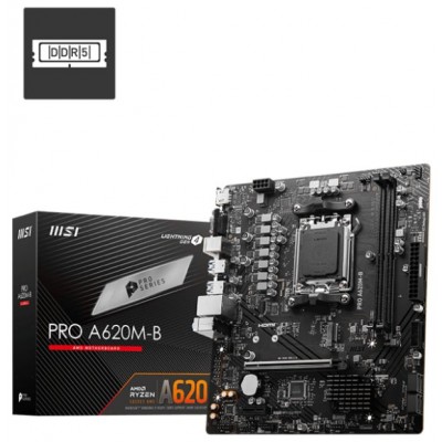 MSI Placa Base PRO A620M-B mATX AM5 en Huesoi