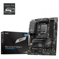 PLACA MSI PRO B760-P DDR4 II,INTEL,1700,B760,4DDR4,128GB,HDMI+DP,4SATA+2M.2,4USB 3.2+2USB-C,2.5GB,ATX (Espera 4 dias) en Huesoi