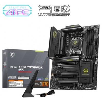 PLACA MSI MAG X870 TOMAHAWK WIFI,AMD,AM5,X870,4DDR5,LAN5G+WIFI7+BT5.4,ATX (Espera 4 dias) en Huesoi