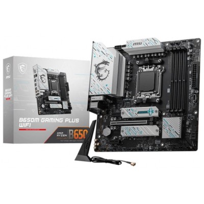 MSI Placa Base B650M GAMING PLUS WIFI mATX AM5 en Huesoi