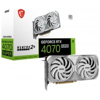MSI GeForce RTX 4070 SUPER 12G VENTUS 2X WHITE OC NVIDIA 12 GB GDDR6X (Espera 4 dias) en Huesoi