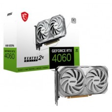 MSI GeForce RTX 4060 VENTUS 2X WHITE 8G OC NVIDIA 8 GB GDDR6 (Espera 4 dias) en Huesoi