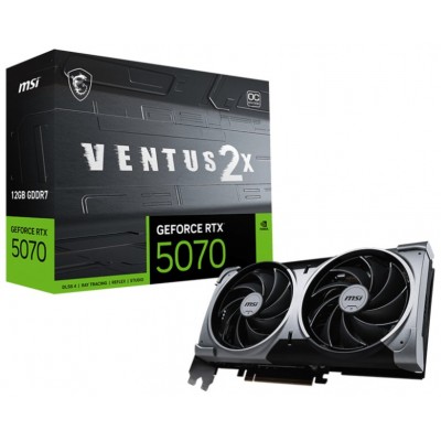MSI GeForce RTX 5070 12G VENTUS 2X OC NVIDIA 12 GB GDDR7 (Espera 4 dias) en Huesoi
