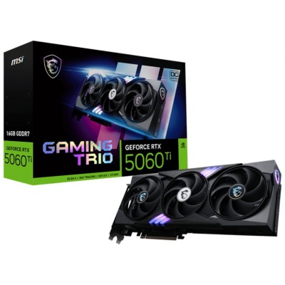 MSI GAMING GeForce RTX 5060 TI 16G TRIO OC NVIDIA 16 GB GDDR7 (Espera 4 dias) en Huesoi MSI GAMING GeForce RTX 5060 TI 16G TRIO OC NVIDIA 16 GB GDDR7 (Espera 4 dias) en Huesoi