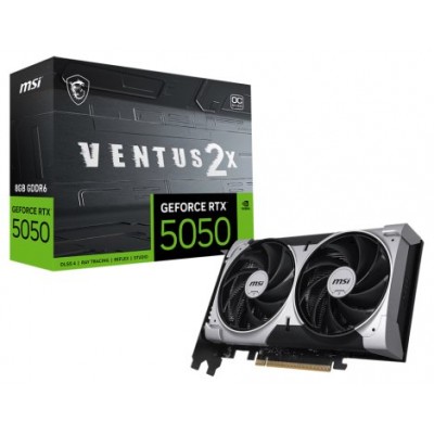 MSI VGA NVIDIA RTX 5050 8G VENTUS 2X OC DDR6 en Huesoi