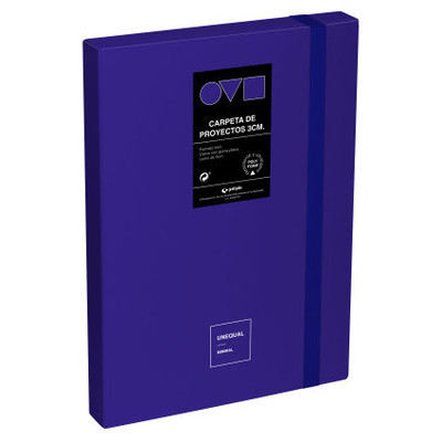 CAJA DE PROYECTOS 3CM EN POLYFOAM UNEQUAL MINIMAL AZUL GRAFOPLAS 91271030 (Espera 4 dias) en Huesoi CAJA DE PROYECTOS 3CM EN POLYFOAM UNEQUAL MINIMAL AZUL GRAFOPLAS 91271030 (Espera 4 dias) en Huesoi