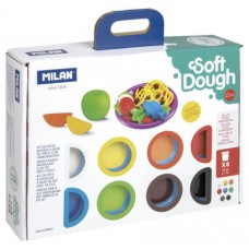 MALETÍN 8 BOTES PASTA BLANDA SOFT DOUGH DE 59GR + HERRAMIENTAS "HORA DE COCINA" MILAN 913308CT (Espera 4 dias) en Huesoi