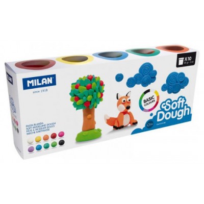 Milan 913510B compuesto para cerámica y modelaje Pasta para modelar 850 g Multicolor 10 pieza(s) (Espera 4 dias) en Huesoi