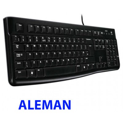 TECLADO LOGITECH OEM K120 ALEMAN FOR BUSSINES (OEM) en Huesoi