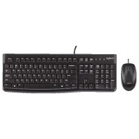 TECLADO Y MOUSE LOGITECH MK120 FRANCES CON CABLE USB en Huesoi