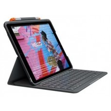 TECLADO BLUETOOTH FUNDA LOGITECH SLIM FOLIO PARA IPAD en Huesoi