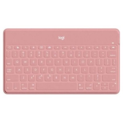 LOGITECH KEYS TO GO WIRELESS INALAMBRICO PARA IPHONE IPAD Y APPLE TV BLUSH en Huesoi